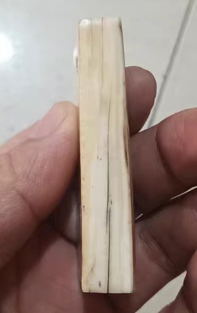 古玩雜項牙牌真品鑒賞圖