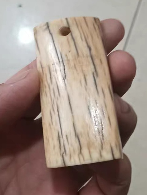 古玩雜項牙牌真品鑒賞圖