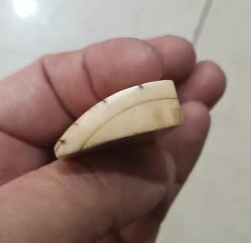 古玩雜項牙牌真品鑒賞圖