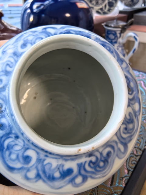古玩陶瓷青花罐 真品鑒賞圖