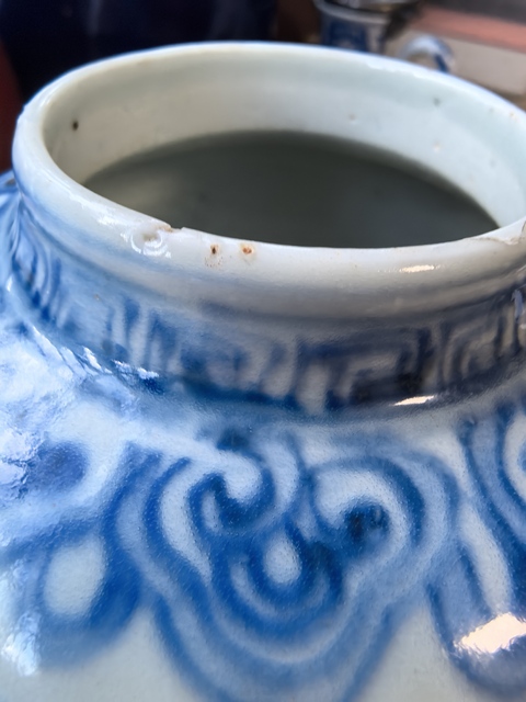 古玩陶瓷青花罐 真品鑒賞圖