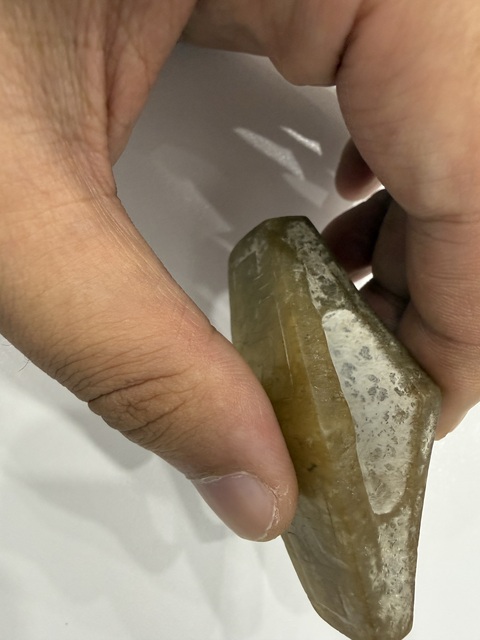 古玩玉器做舊仿古“玉劍格”真品鑒賞圖