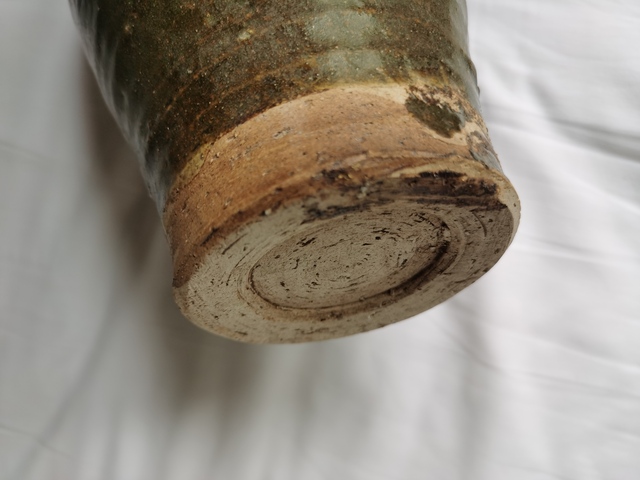 古玩陶瓷茶葉末梅瓶真品鑒賞圖