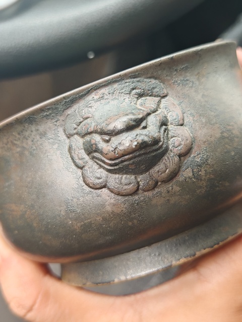 古玩銅器銅爐真品鑒賞圖