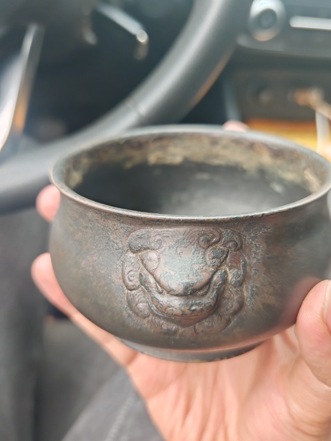 古玩銅器銅爐真品鑒賞圖