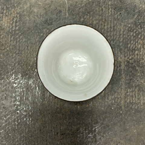 古玩陶瓷十二生肖青花杯真品鑒賞圖