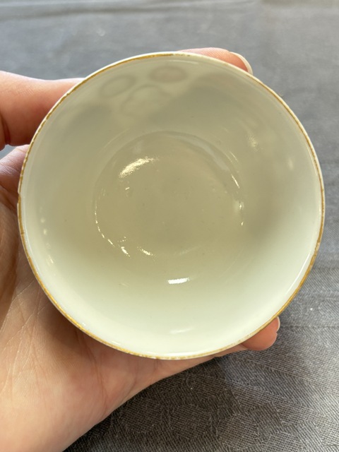 古玩陶瓷廣琺瑯人物故事紋茶碗真品鑒賞圖
