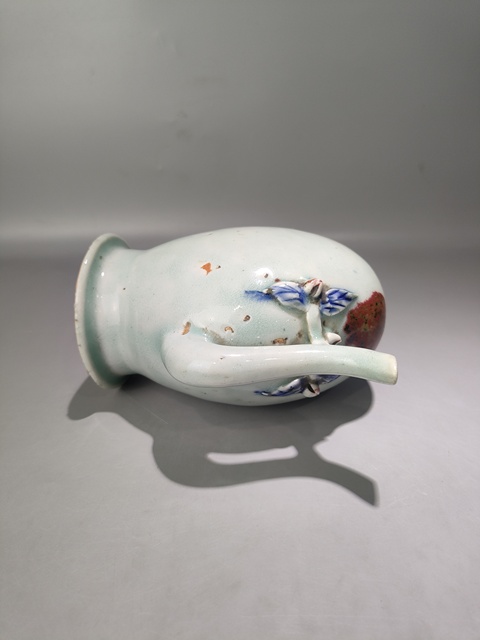 古玩陶瓷乾隆倒流壺真品鑒賞圖