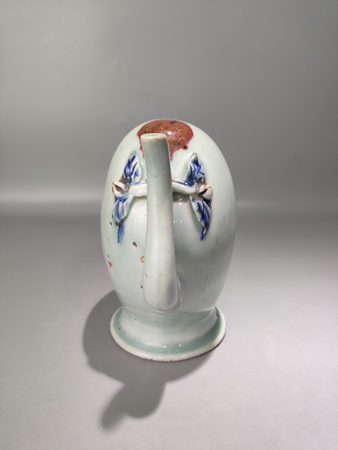 古玩陶瓷乾隆倒流壺真品鑒賞圖