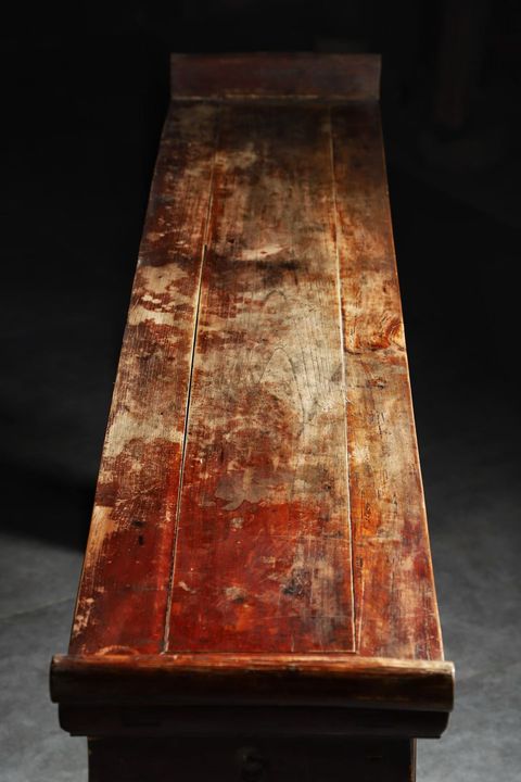 古玩雜項翹頭案真品鑒賞圖