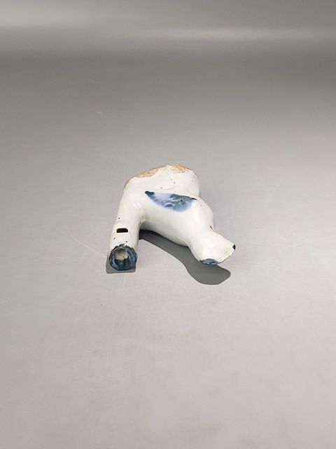 古玩陶瓷青花水鳥哨子真品鑒賞圖
