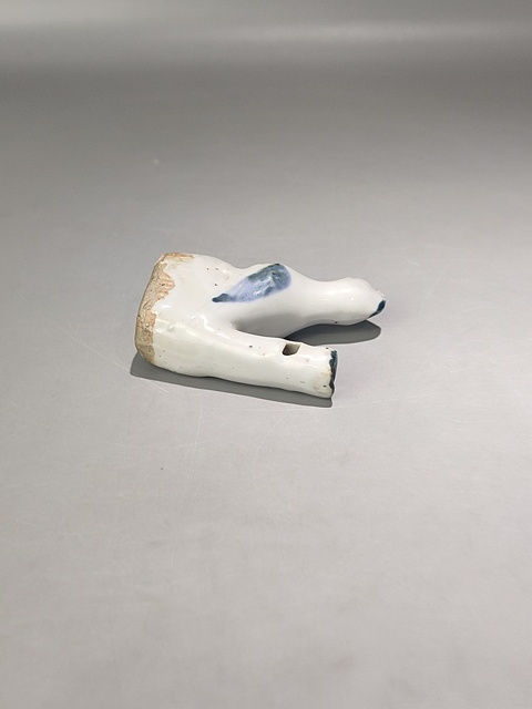 古玩陶瓷青花水鳥哨子真品鑒賞圖