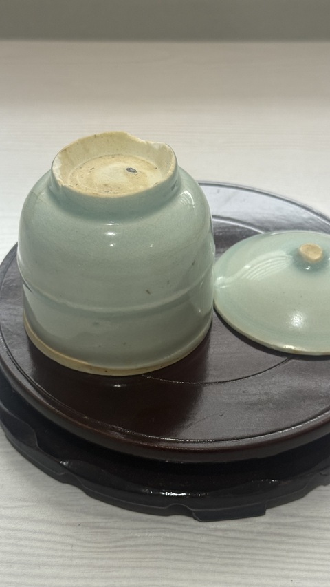 古玩陶瓷青白釉蓋缸拍賣，當前價格2980元