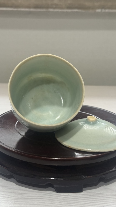 古玩陶瓷青白釉蓋缸拍賣，當前價格2980元