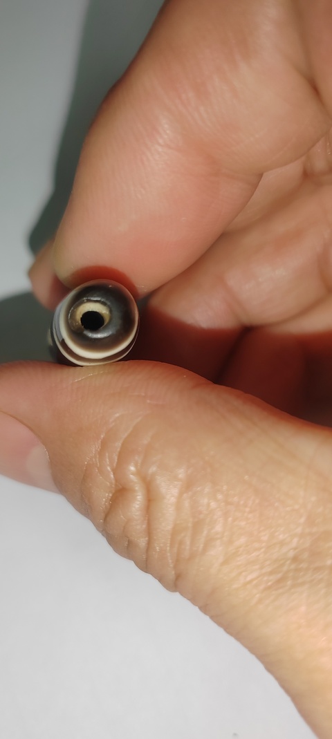古玩玉器老料器天珠真品鑒賞圖