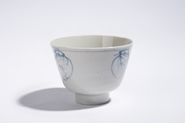 古玩陶瓷民國(guó)·青花團(tuán)鳳紋杯真品鑒賞圖