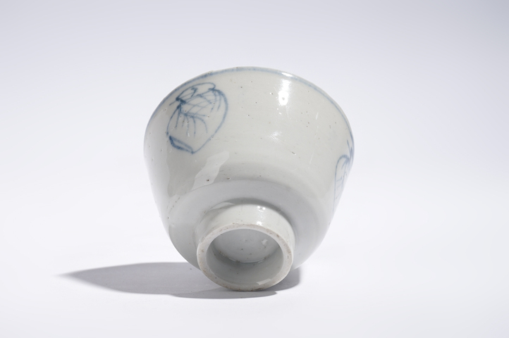 古玩陶瓷民國(guó)·青花團(tuán)鳳紋杯真品鑒賞圖