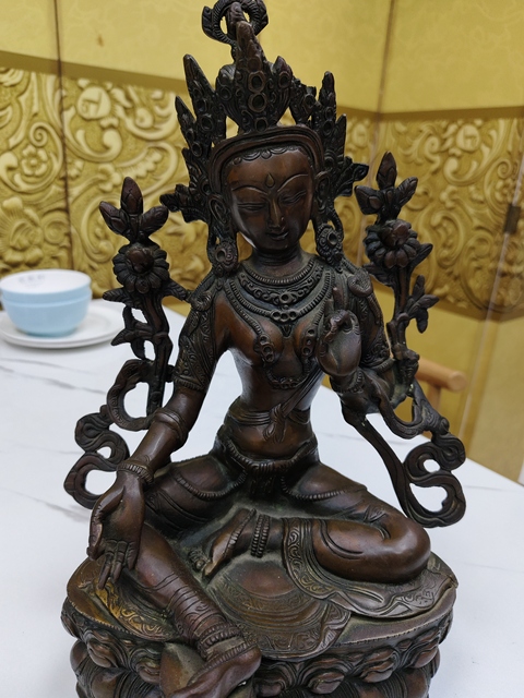 古玩銅器造像真品鑒賞圖