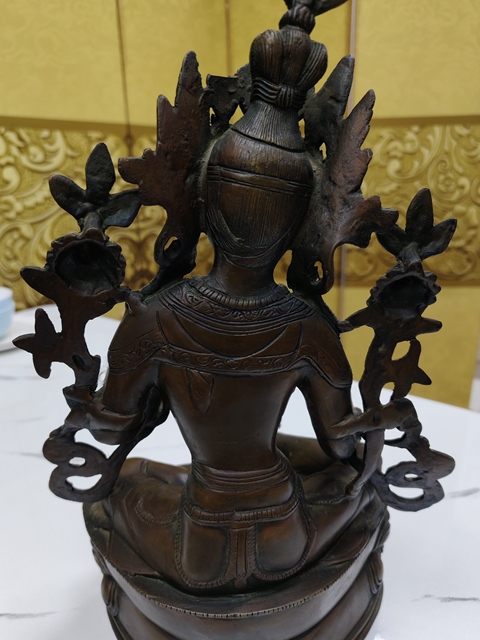 古玩銅器造像真品鑒賞圖