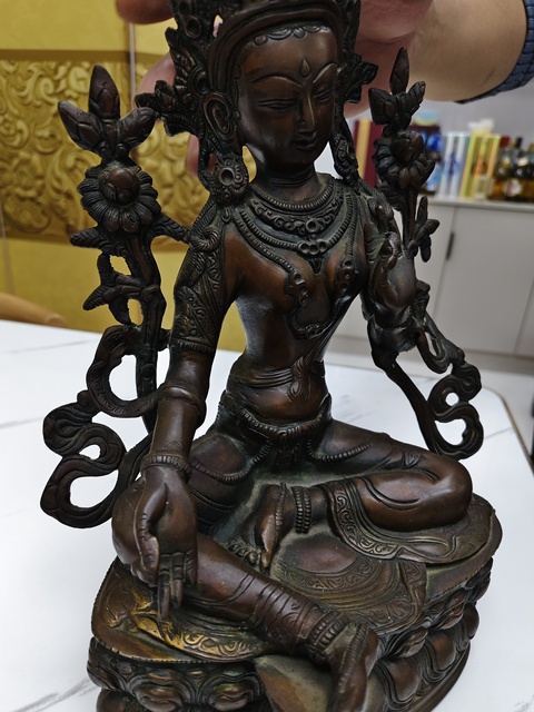 古玩銅器造像真品鑒賞圖