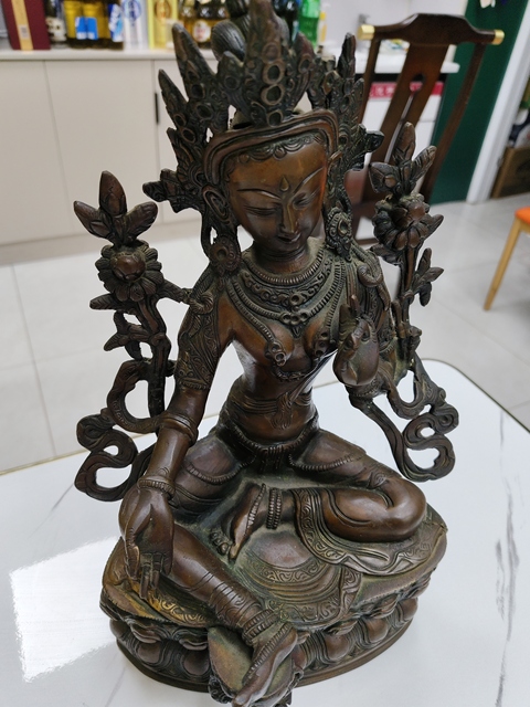 古玩銅器造像真品鑒賞圖