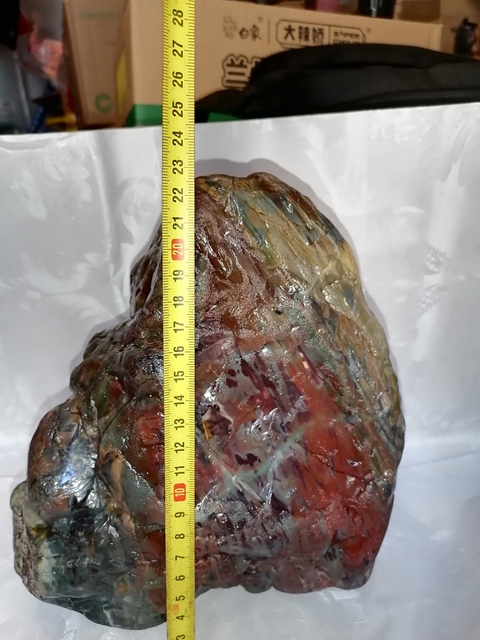 古玩玉器天然戈壁石。真品鑒賞圖