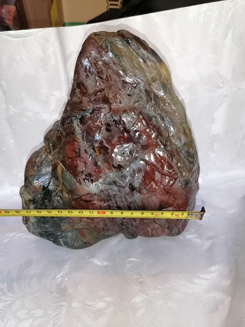 古玩玉器天然戈壁石。真品鑒賞圖
