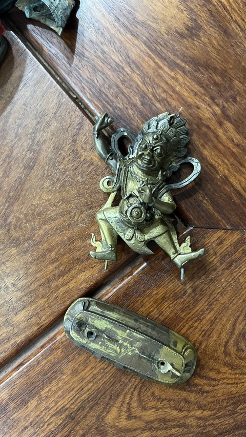 古玩雜項金剛手菩薩真品鑒賞圖