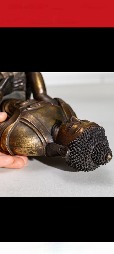 古玩銅器造像真品鑒賞圖