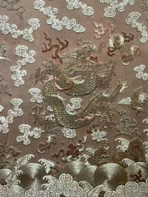 古玩雜項刺繡真品鑒賞圖