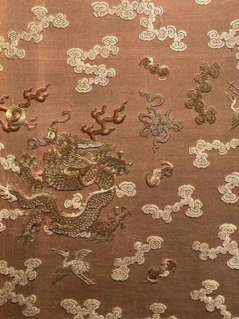 古玩雜項刺繡真品鑒賞圖