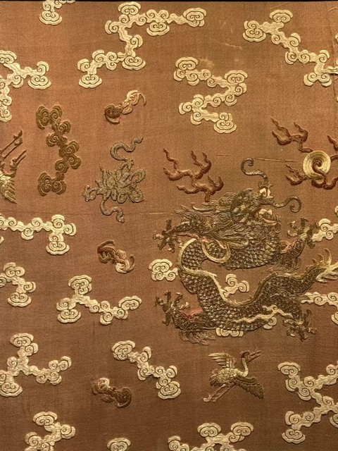 古玩雜項刺繡真品鑒賞圖