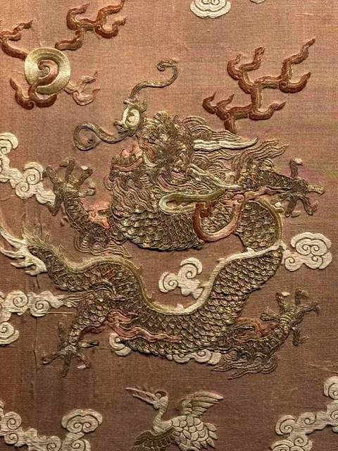 古玩雜項刺繡真品鑒賞圖