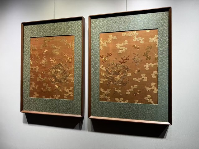 古玩雜項刺繡真品鑒賞圖