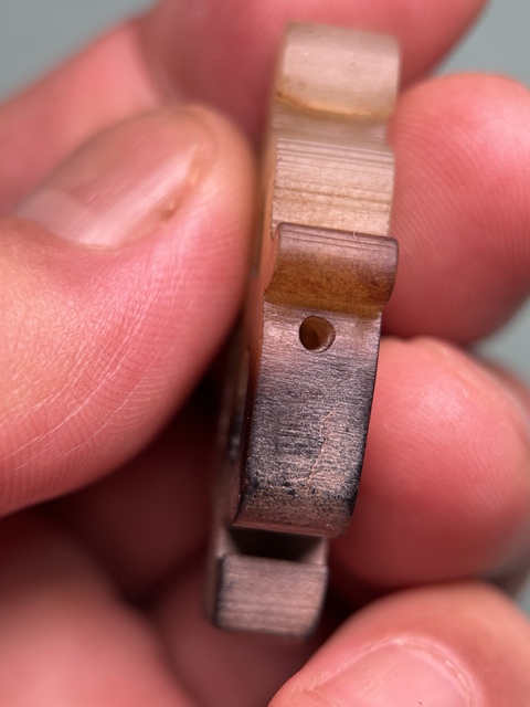 古玩玉器戰國雙龍佩真品鑒賞圖