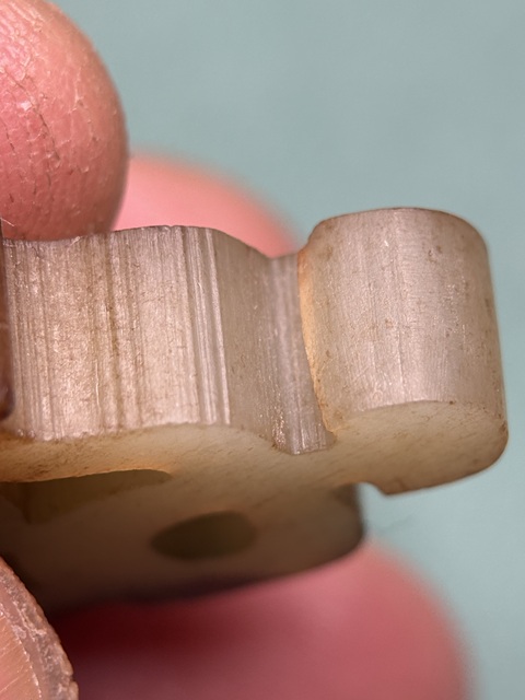 古玩玉器戰國雙龍佩真品鑒賞圖