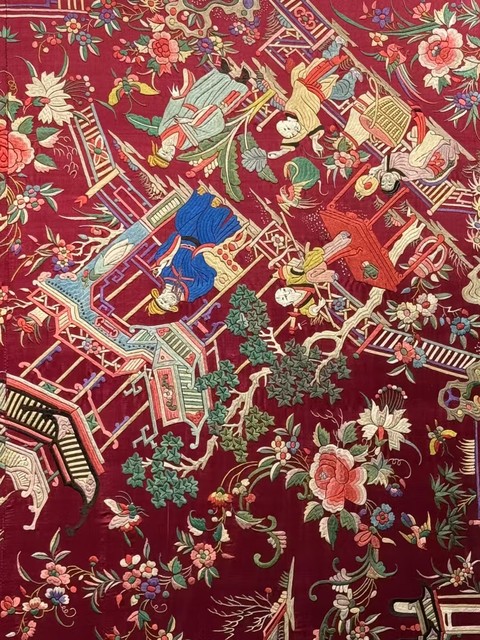 古玩雜項刺繡真品鑒賞圖