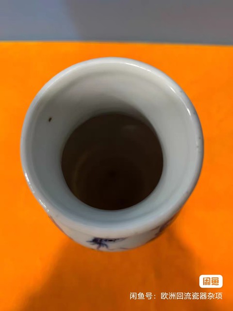古玩陶瓷十二生肖青花瓶真品鑒賞圖