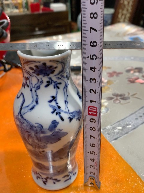 古玩陶瓷十二生肖青花瓶真品鑒賞圖