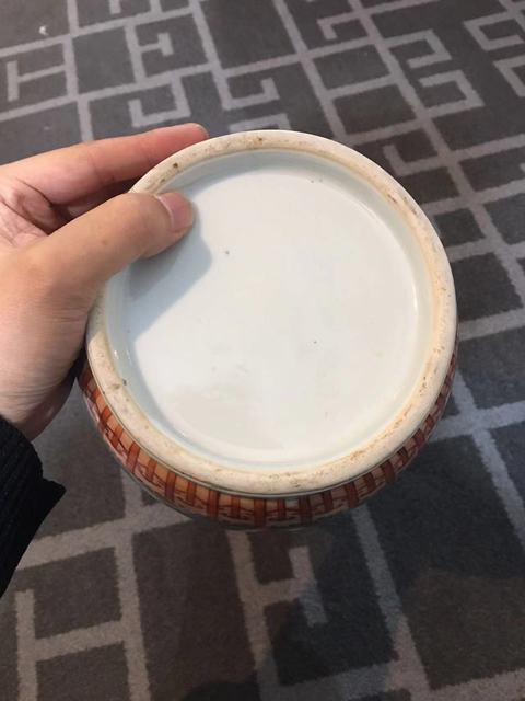 古玩陶瓷人物紋五彩棒槌瓶真品鑒賞圖
