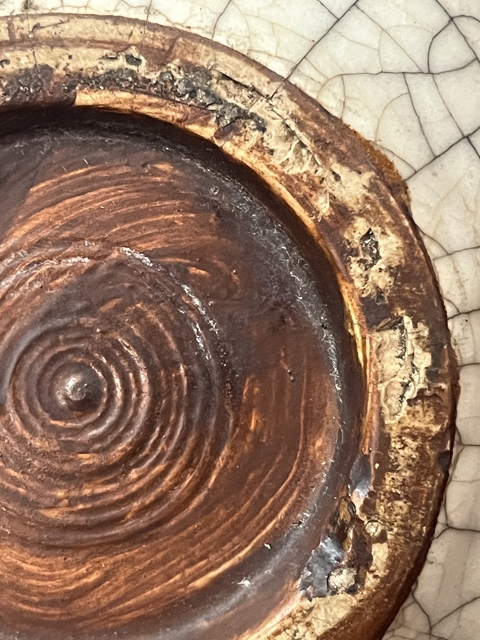 古玩陶瓷哥釉天球瓶真品鑒賞圖