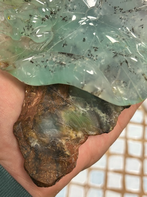古玩玉器岫玉雕“一品清廉”擺件真品鑒賞圖