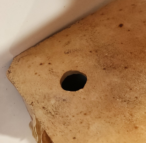 古玩陶瓷褐釉人物造像真品鑒賞圖