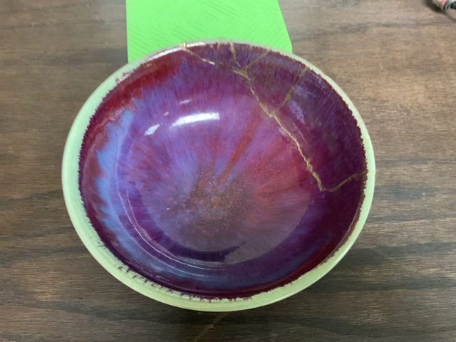 古玩陶瓷窯變釉碗真品鑒賞圖