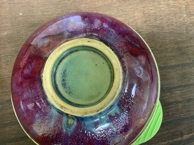 古玩陶瓷窯變釉碗真品鑒賞圖