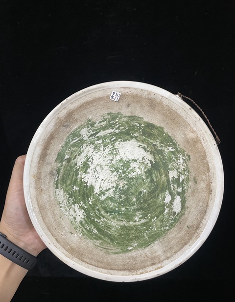 古玩陶瓷淺絳人物故事一品鍋真品鑒賞圖