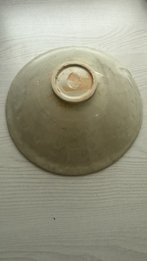 古玩陶瓷青白釉娃娃碗真品鑒賞圖