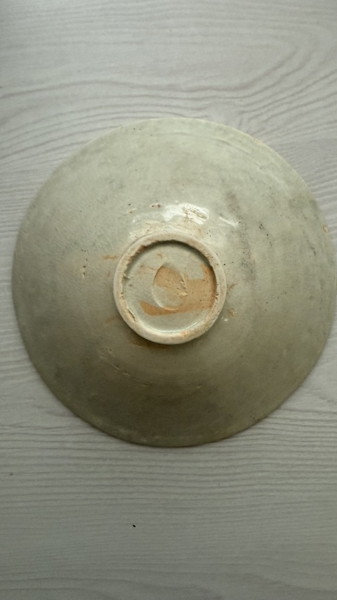 古玩陶瓷青白釉娃娃碗真品鑒賞圖