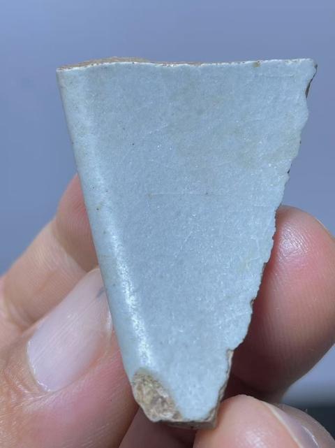 古玩陶瓷汝窯標本真品鑒賞圖