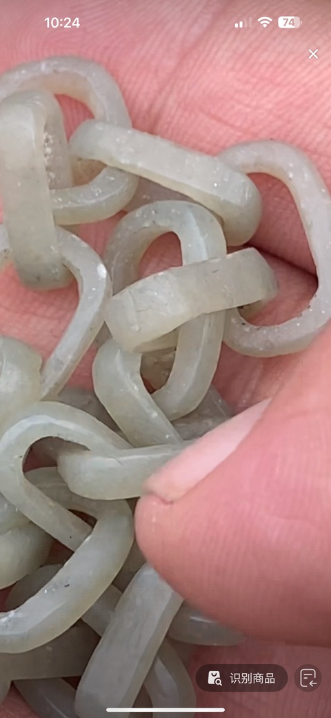 古玩玉器玉連環(huán)真品鑒賞圖